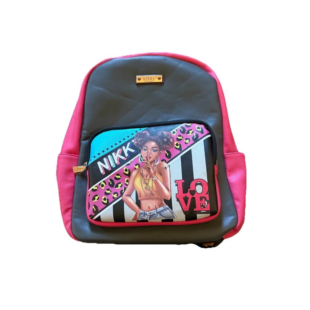 Nikky Love By Nicole Lee Backpack Womens NWOT
